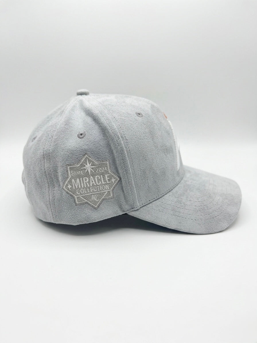 Miracle Classic Gray Suede Cap