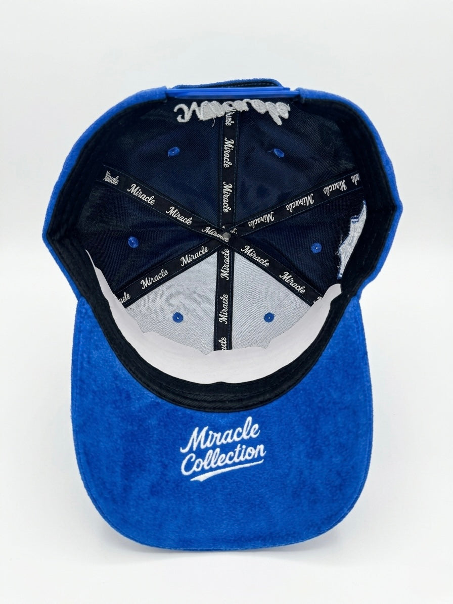 Miracle Royal Blue Suede Cap