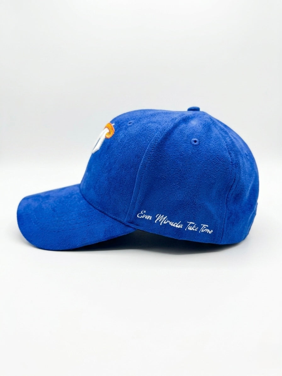 Miracle Royal Blue Suede Cap